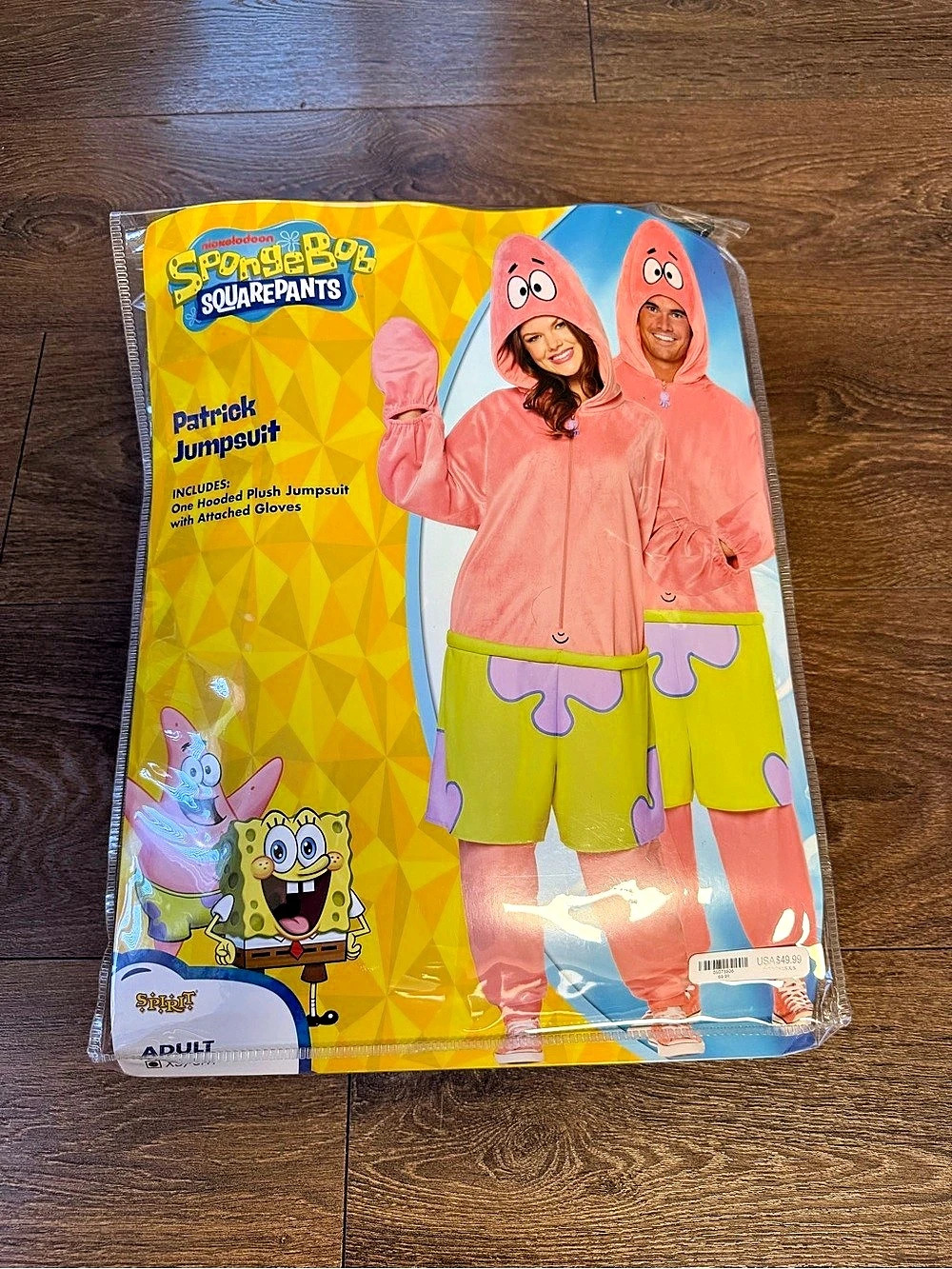 SpongeBob SquarePants Patrick Jumpsuit Costume xs/s